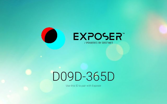 Програвач Exposer із веб-магазину Chrome, який можна запускати за допомогою OffiDocs Chromium онлайн