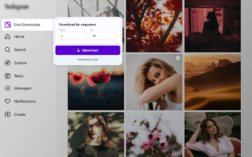 Exta: Pro downloader for Instagram from Chrome web store to be run with OffiDocs Chromium online Exta: Pro downloader for Instagram from Chrome web store to be run with OffiDocs Chromium online