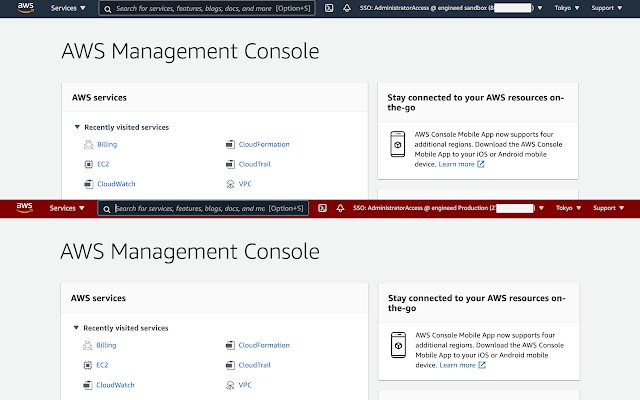 ส่วนขยายสำหรับ AWS SSO จาก Chrome เว็บสโตร์ที่จะเรียกใช้ด้วย OffiDocs Chromium ทางออนไลน์