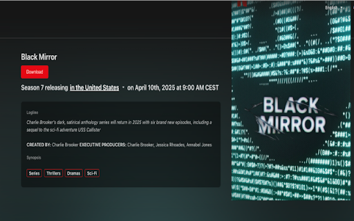 Extension Netflix Downloader Chrome  from Chrome web store to be run with OffiDocs Chromium online
