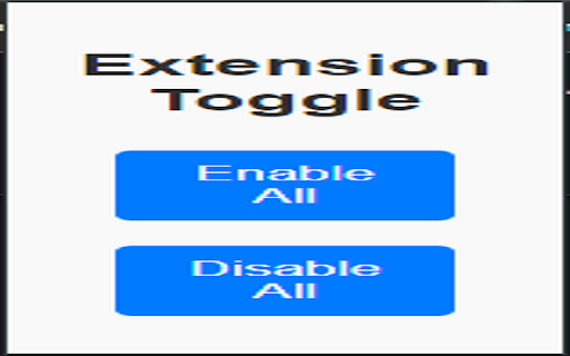 Extension On and Off  from Chrome web store to be run with OffiDocs Chromium online