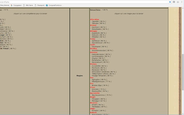 Extension_Thaanis_Magies  from Chrome web store to be run with OffiDocs Chromium online