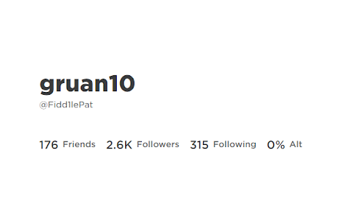 Extra Roblox Statistics  from Chrome web store to be run with OffiDocs Chromium online