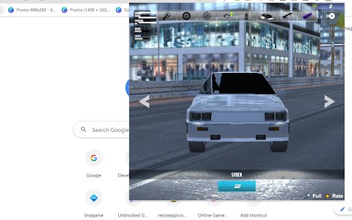 Extreme Racing Car Offline  from Chrome web store to be run with OffiDocs Chromium online