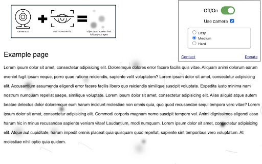 Eye Floaters Adaptation: Train with Eye Movement Tracking  from Chrome web store to be run with OffiDocs Chromium online