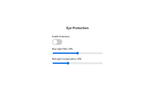 Eye Protection  from Chrome web store to be run with OffiDocs Chromium online