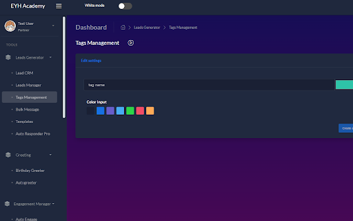 EYH Lead Gen  from Chrome web store to be run with OffiDocs Chromium online