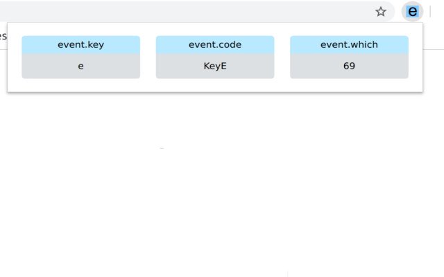 EZ KeyCode  from Chrome web store to be run with OffiDocs Chromium online