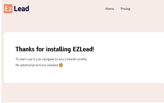 EZLead  from Chrome web store to be run with OffiDocs Chromium online
