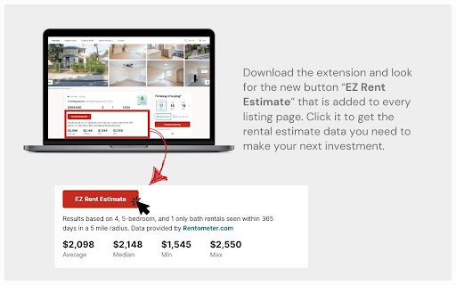 EZ Rent Estimate  from Chrome web store to be run with OffiDocs Chromium online