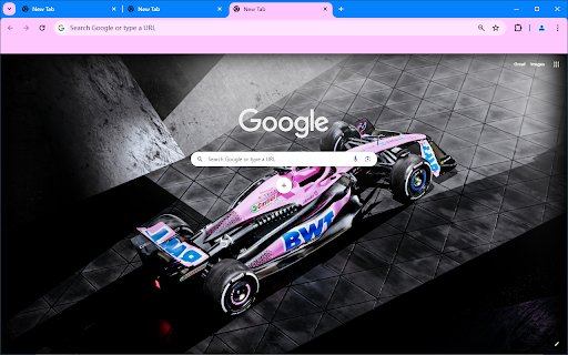 F1 Alpine Team Theme  from Chrome web store to be run with OffiDocs Chromium online