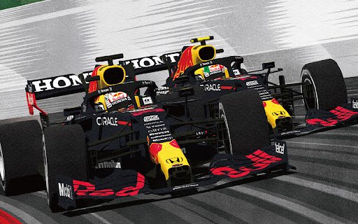 F1 Redbull Team Theme  from Chrome web store to be run with OffiDocs Chromium online