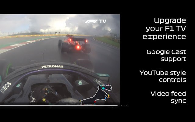 OffiDocs Chromiumオンラインで実行されるChrome WebストアからのF1 TV再生コントロール