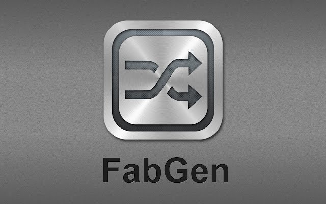 يتم تشغيل FabGen من متجر Chrome الإلكتروني مع OffiDocs Chromium عبر الإنترنت