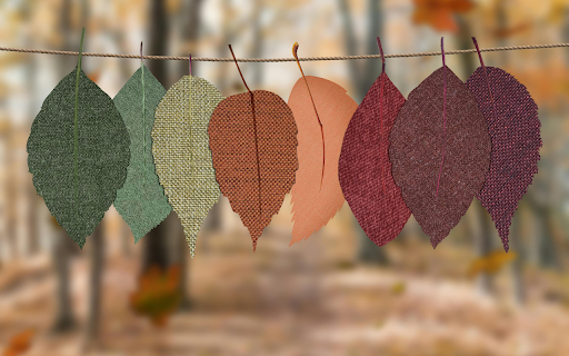 Fabric Autumn Leaves  from Chrome web store to be run with OffiDocs Chromium online