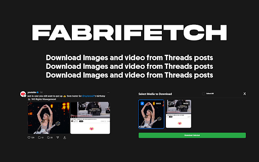 FabriFetch  from Chrome web store to be run with OffiDocs Chromium online