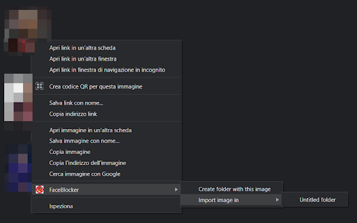 FaceBlocker  from Chrome web store to be run with OffiDocs Chromium online