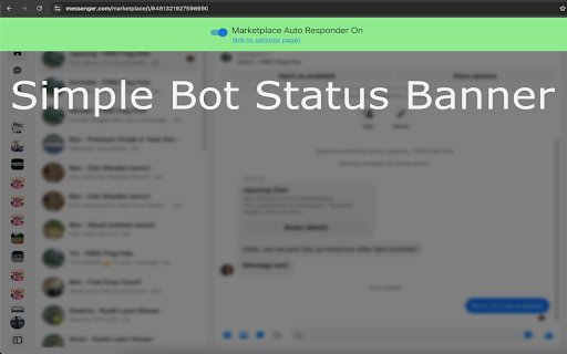 Facebook Auto Responder Pro  from Chrome web store to be run with OffiDocs Chromium online