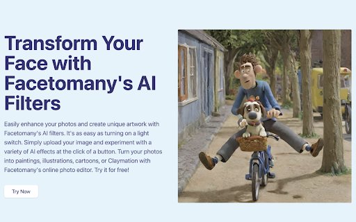 Face To Many  from Chrome web store to be run with OffiDocs Chromium online