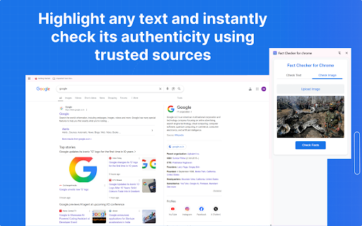 Fact Checker for chrome from Chrome web store to be run with OffiDocs Chromium online Fact Checker for chrome from Chrome web store to be run with OffiDocs Chromium online