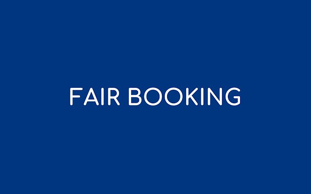 fair booking  from Chrome web store to be run with OffiDocs Chromium online
