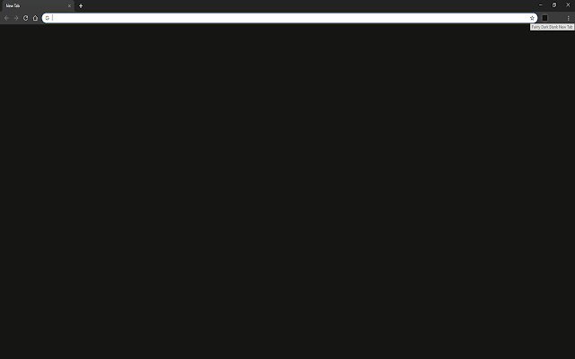 Fairly Dark Blank New Tab  from Chrome web store to be run with OffiDocs Chromium online