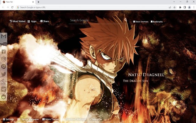 Fairy Tail Wallpaper  from Chrome web store to be run with OffiDocs Chromium online