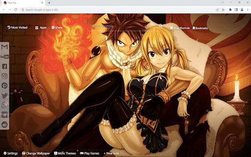 Fairy Tail Wallpaper  from Chrome web store to be run with OffiDocs Chromium online