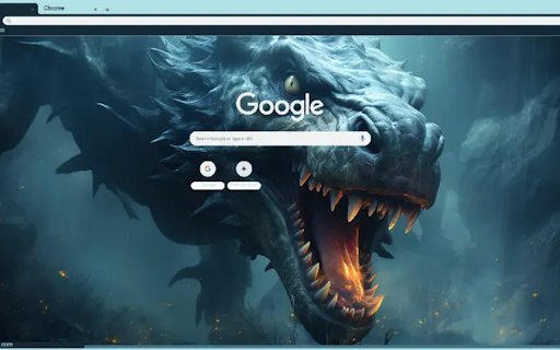 fantasy scene with surreal dinosaurs  from Chrome web store to be run with OffiDocs Chromium online