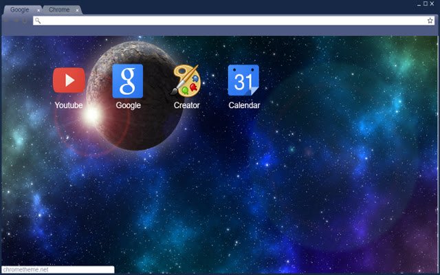 Faraway Galaxy de la boutique en ligne Chrome sera exécuté avec OffiDocs Chromium en ligne