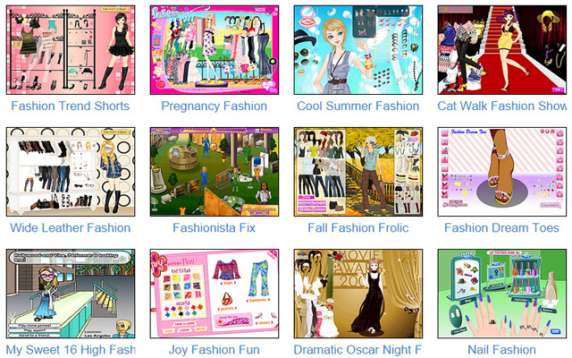 Fashion Games  from Chrome web store to be run with OffiDocs Chromium online