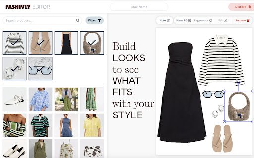 Fashivly  from Chrome web store to be run with OffiDocs Chromium online