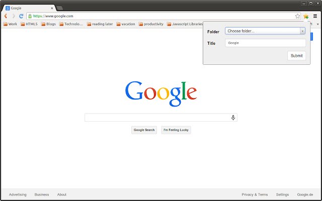 Fast Bookmark  from Chrome web store to be run with OffiDocs Chromium online