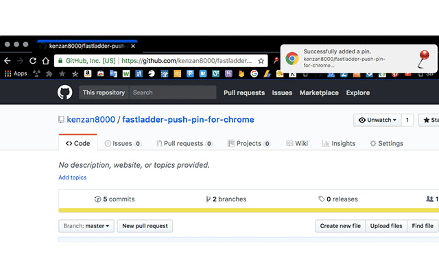 来自 Chrome 网上商店的 Chrome 的 Fastladder Push Pin 将与 OffiDocs Chromium 在线一起运行