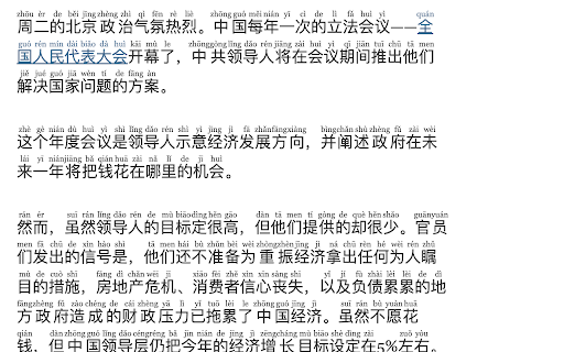 Fast Pinyin  from Chrome web store to be run with OffiDocs Chromium online