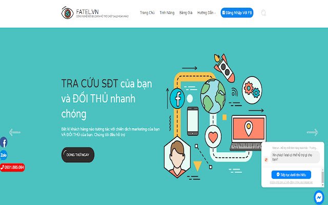 Fatel.vn  from Chrome web store to be run with OffiDocs Chromium online
