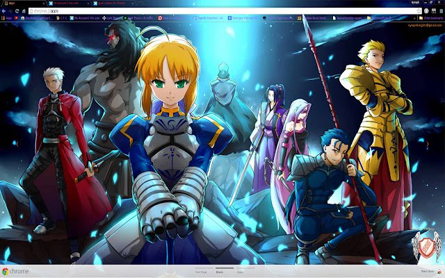 Fate Stay Night Theme 10 1600x900 mula sa Chrome web store na tatakbo sa OffiDocs Chromium online