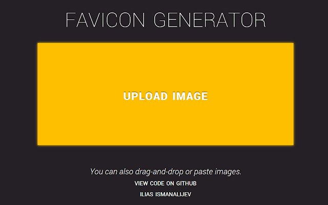 Favicon Generator  from Chrome web store to be run with OffiDocs Chromium online