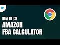 FBA calculator for Amazon Sellers : SellerApp  from Chrome web store to be run with OffiDocs Chromium online