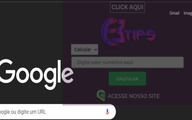 FBTIPS CALCULADORA da Chrome Web Store para ser executado com OffiDocs Chromium online