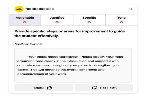 FeedbackPulse  from Chrome web store to be run with OffiDocs Chromium online
