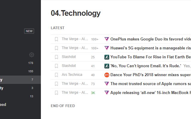 Feedly Favicons  from Chrome web store to be run with OffiDocs Chromium online