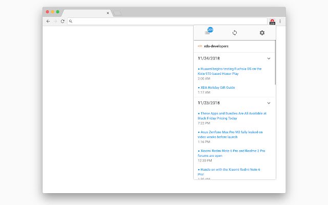 FeedPop: โปรแกรมอ่านฟีด RSS อย่างง่ายจาก Chrome เว็บสโตร์ที่จะเรียกใช้ด้วย OffiDocs Chromium ออนไลน์