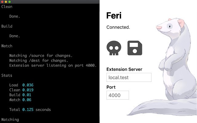 Chrome 网上商店的 Feri 将与 OffiDocs Chromium 在线运行
