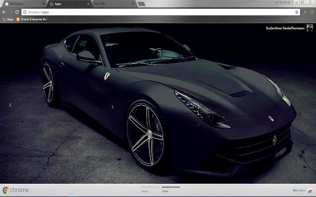 Ferrari Berlinetta Black Fastest Supercar  from Chrome web store to be run with OffiDocs Chromium online