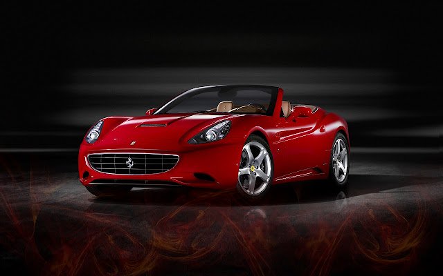 Ferrari California Red 2  from Chrome web store to be run with OffiDocs Chromium online