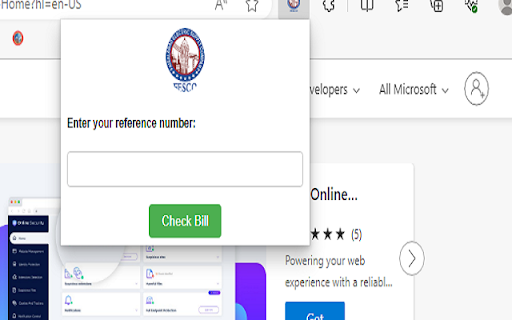FESCO Bill Checker  from Chrome web store to be run with OffiDocs Chromium online