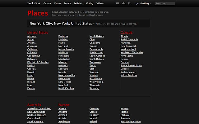 FetLife Original Navigation Bar  from Chrome web store to be run with OffiDocs Chromium online