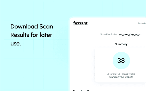 Fezzant Accessibility Scanner  from Chrome web store to be run with OffiDocs Chromium online