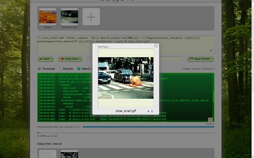 FFmpeg Fun Tab  from Chrome web store to be run with OffiDocs Chromium online